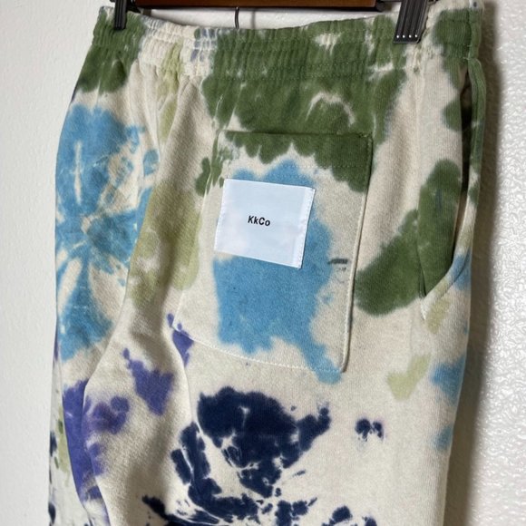 KkCo | Pierced Tie Dye Sweatpants - Picture 5 of 13
